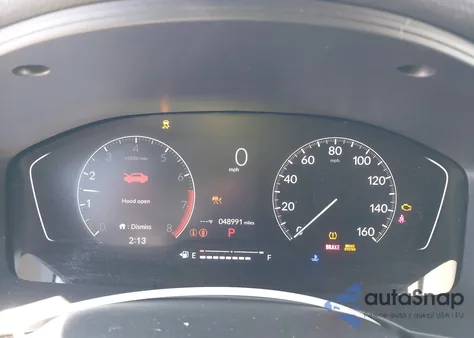 2023 Honda Civic Ex/Ex W/O Bsi из США, поврежденный, VIN 2HGFE1F7XPH309911